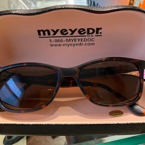 Marc Hunter Sunglasses 7910 “Matt Tortoise”56-17-145 Tortoise shell free case